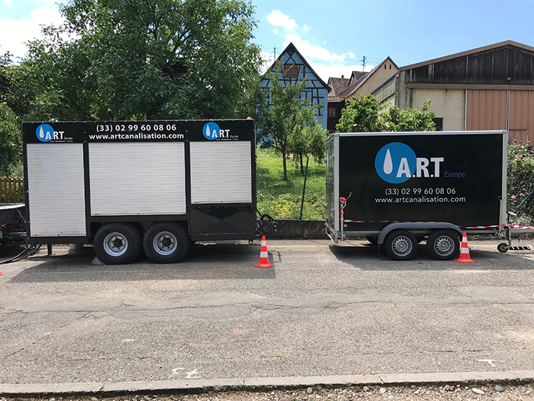 Since 2006, ART Europe is specialised in the pipe lining works for drinking water pipes, in France and internationally. Call on our services