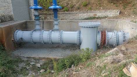 Prestations et maintenance de canalisations d'eau potable